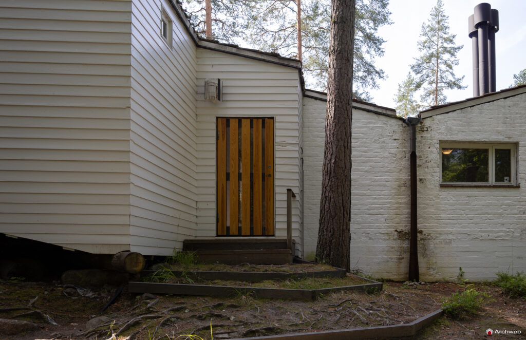 Casa sperimentale di Muuratsalo. Progetto di Alvar Aalto. Fotografie © Archweb.com