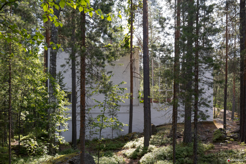 Casa sperimentale di Muuratsalo. Progetto di Alvar Aalto. Fotografie © Archweb.com