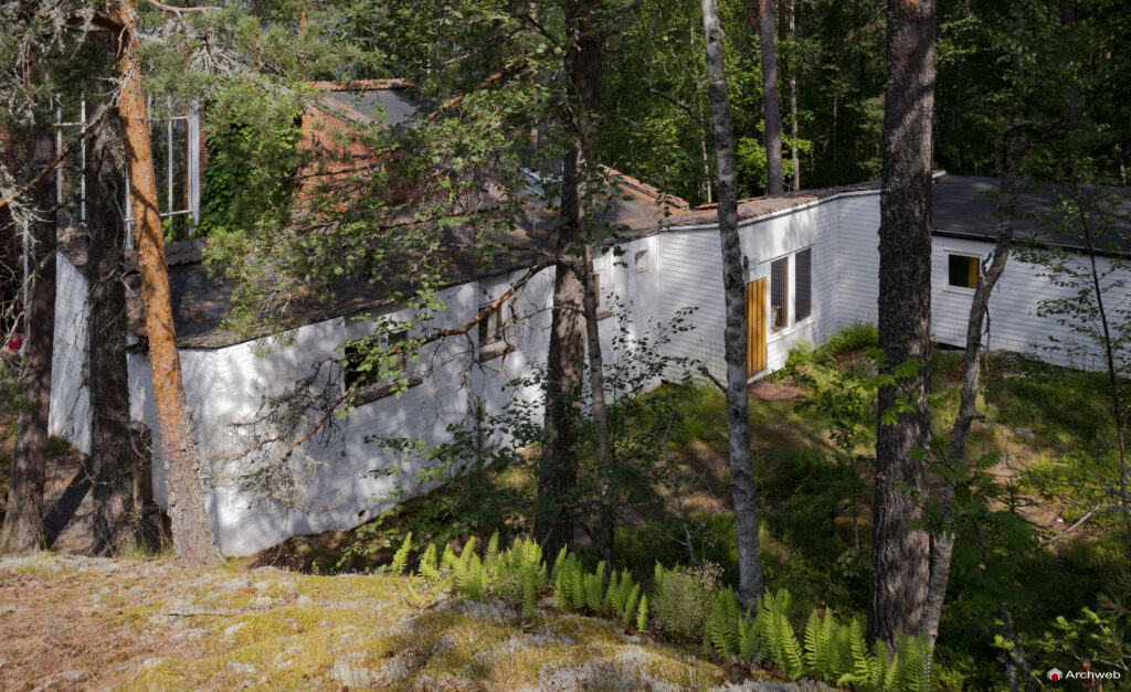 Casa sperimentale di Muuratsalo. Progetto di Alvar Aalto. Fotografie © Archweb.com