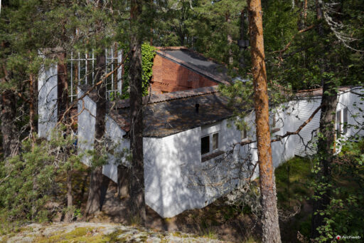 Casa sperimentale di Muuratsalo. Progetto di Alvar Aalto. Fotografie © Archweb.com