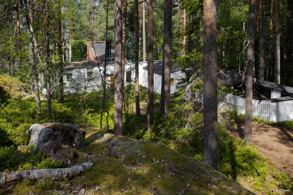 Casa sperimentale di Muuratsalo. Progetto di Alvar Aalto. Fotografie © Archweb.com