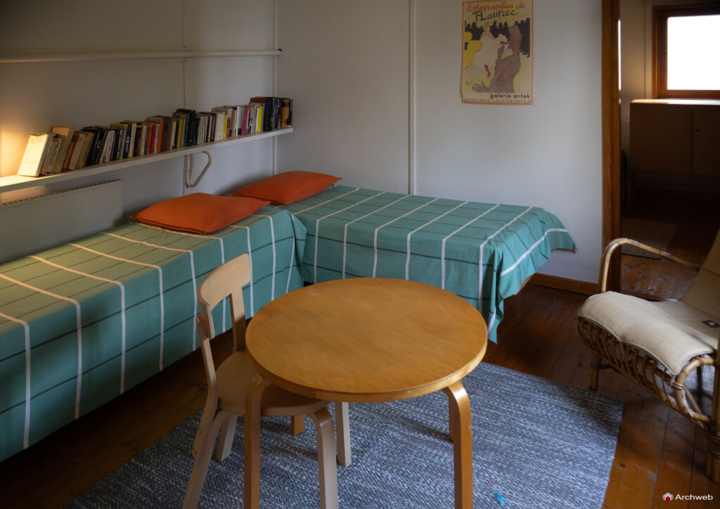 Casa sperimentale di Muuratsalo. Progetto di Alvar Aalto. Fotografie © Archweb.com