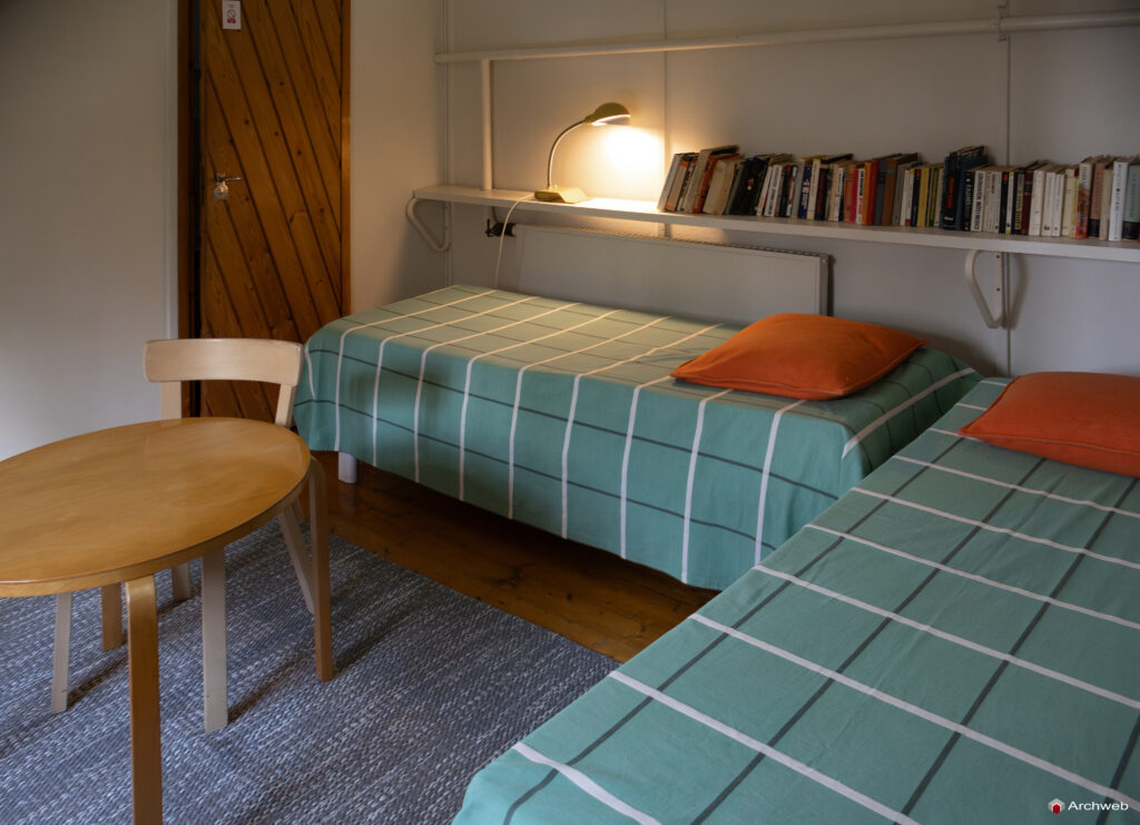 Casa sperimentale di Muuratsalo. Progetto di Alvar Aalto. Fotografie © Archweb.com