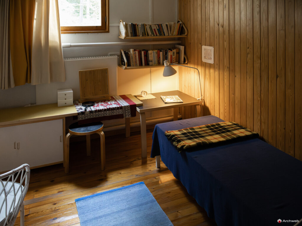Casa sperimentale di Muuratsalo. Progetto di Alvar Aalto. Fotografie © Archweb.com