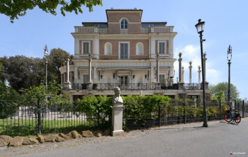 Casina Valadier a Villa Borghese. Fotografie © Archweb.com
