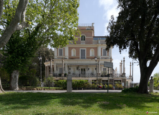 Casina Valadier a Villa Borghese. Fotografie © Archweb.com