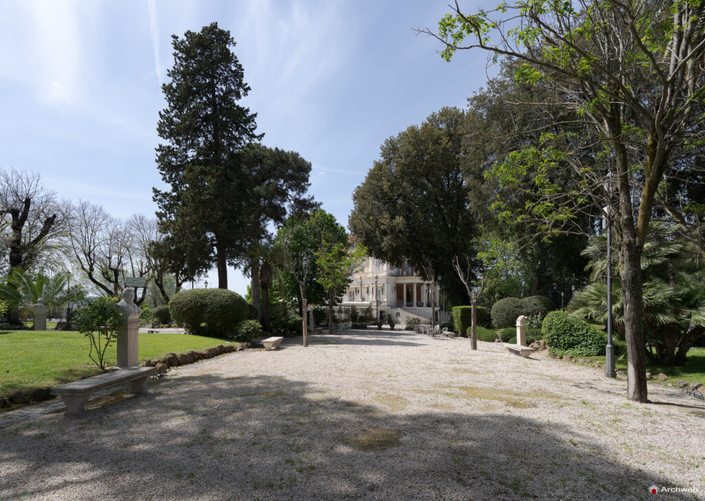 Casina Valadier a Villa Borghese. Fotografie © Archweb.com