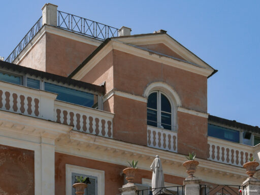 Casina Valadier a Villa Borghese. Fotografie © Archweb.com