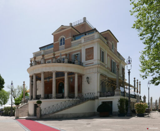 Casina Valadier a Villa Borghese. Fotografie © Archweb.com
