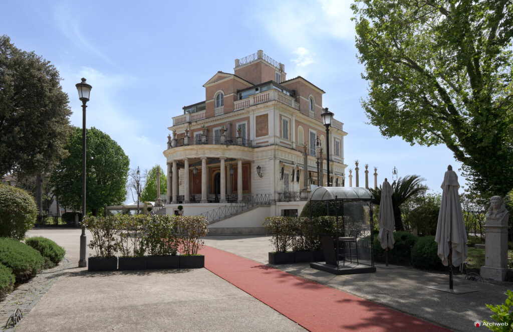 Casina Valadier a Villa Borghese. Fotografie © Archweb.com