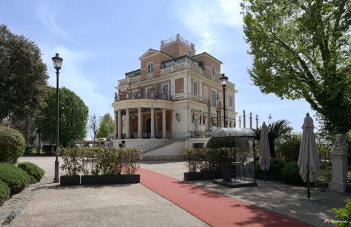 Casina Valadier a Villa Borghese. Fotografie © Archweb.com