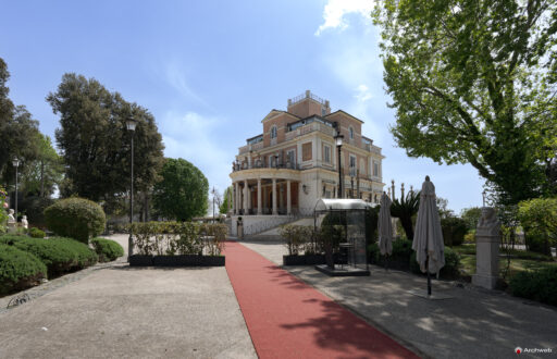 Casina Valadier a Villa Borghese. Fotografie © Archweb.com