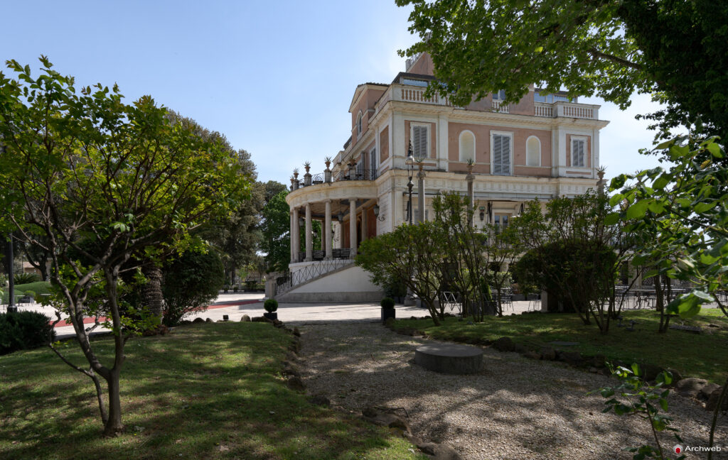 Casina Valadier a Villa Borghese. Fotografie © Archweb.com