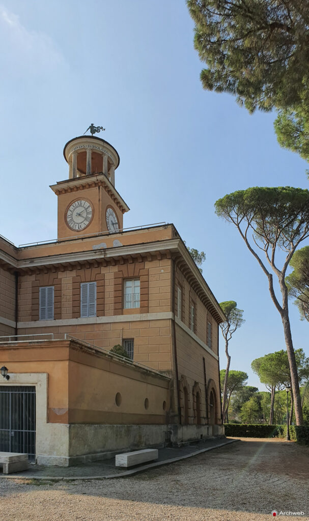 Casino dell'Orologio a Villa Borghese. Fotografie © Archweb.com