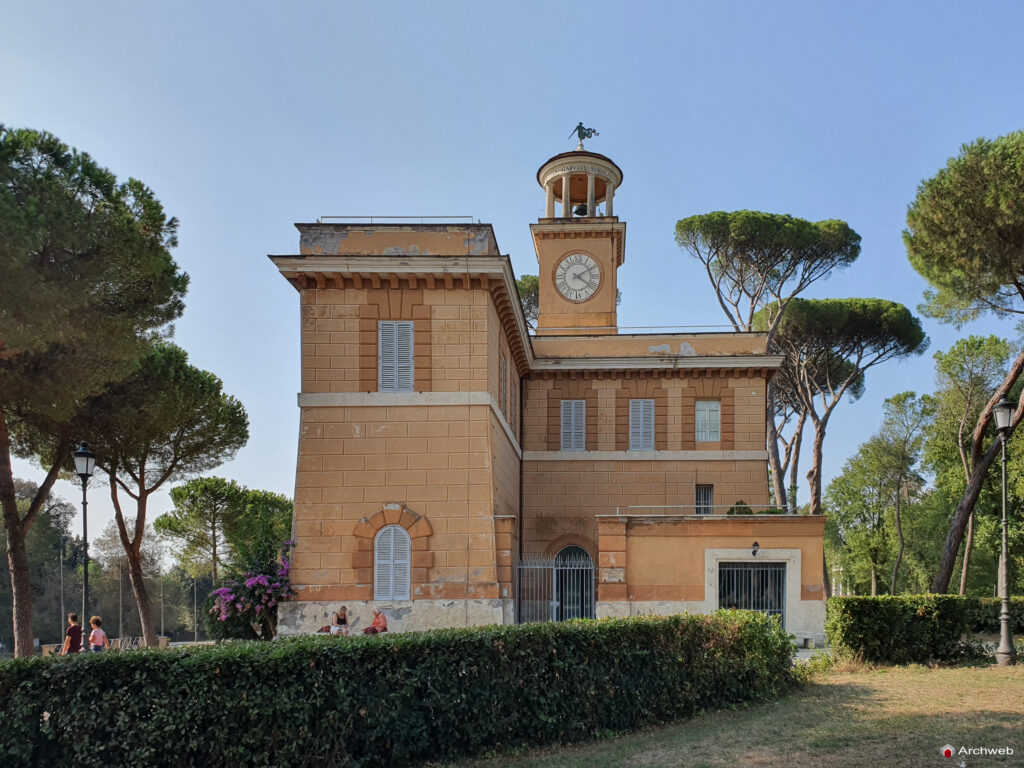 Casino dell'Orologio a Villa Borghese. Fotografie © Archweb.com