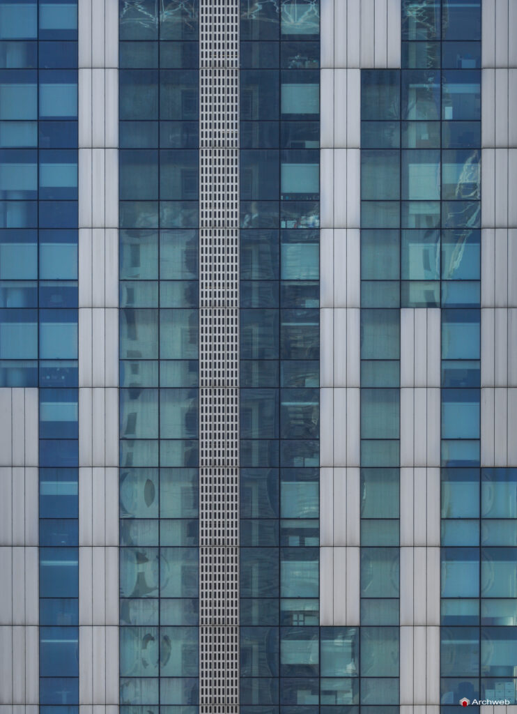 La Torre Europarco ospita uffici della Città metropolitana di Roma Capitale. Fotografie © Archweb.com