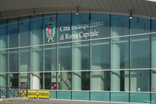 La Torre Europarco ospita uffici della Città metropolitana di Roma Capitale. Fotografie © Archweb.com