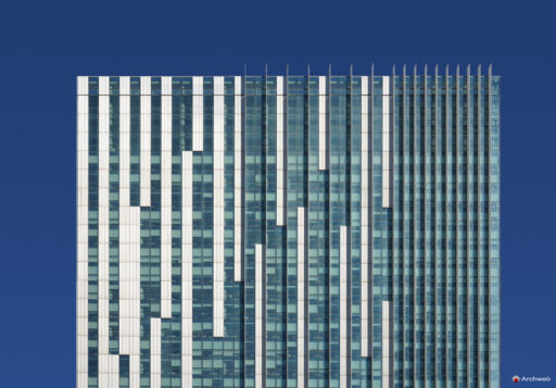 La Torre Europarco ospita uffici della Città metropolitana di Roma Capitale. Fotografie © Archweb.com