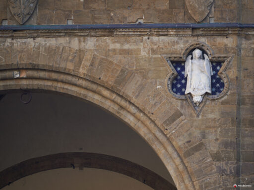 Loggia dei Lanzi a Firenze (Loggia della Signoria) Fotografie 4K © Archweb.com