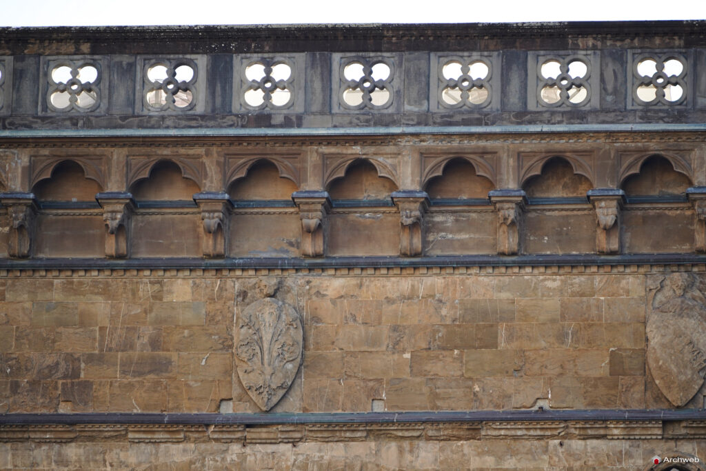 Loggia dei Lanzi a Firenze (Loggia della Signoria) Fotografie 4K © Archweb.com