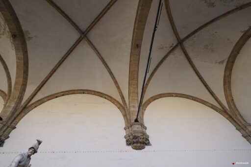 Loggia dei Lanzi a Firenze (Loggia della Signoria) Fotografie 4K © Archweb.com