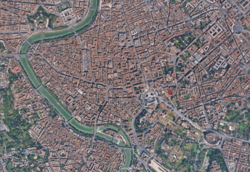 Mercati di Traiano-Google Maps