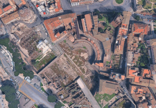 Mercati di Traiano-Google Maps