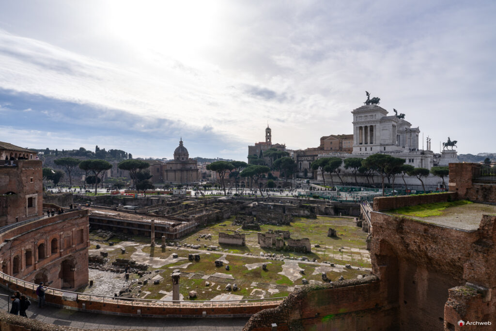 Mercati di Traiano a Roma. Fotografie © Archweb.com