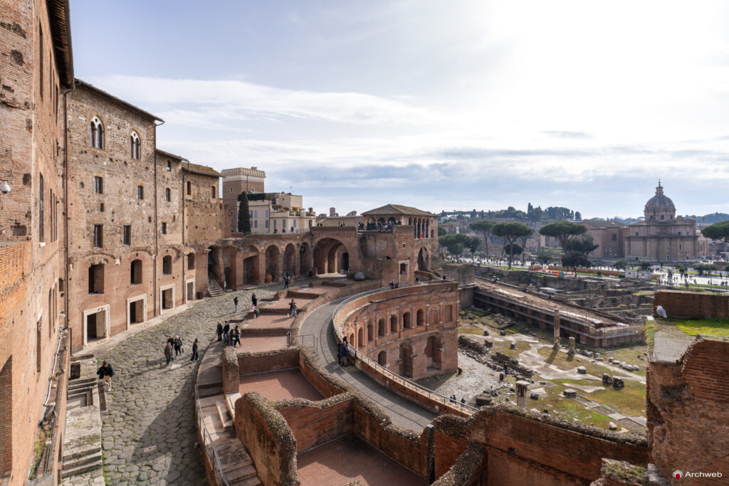 Mercati di Traiano a Roma. Fotografie © Archweb.com
