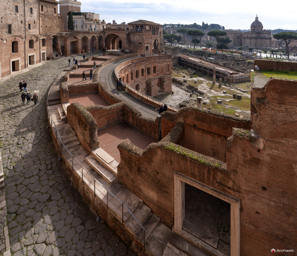 Mercati di Traiano a Roma. Fotografie © Archweb.com
