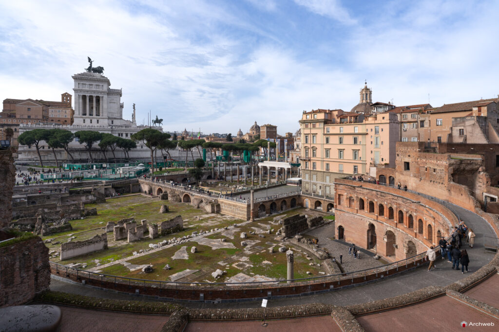 Mercati di Traiano a Roma. Fotografie © Archweb.com
