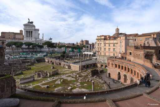 Mercati di Traiano a Roma. Fotografie © Archweb.com