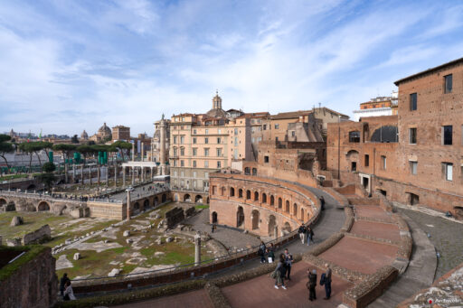 Mercati di Traiano a Roma. Fotografie © Archweb.com