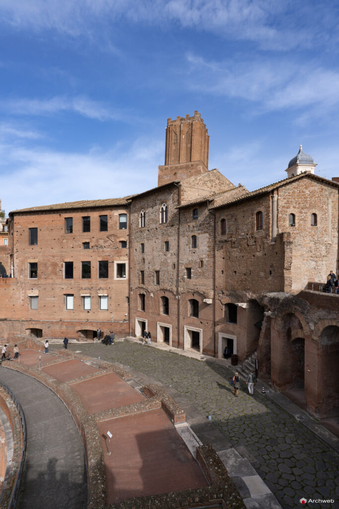 Mercati di Traiano a Roma. Fotografie © Archweb.com