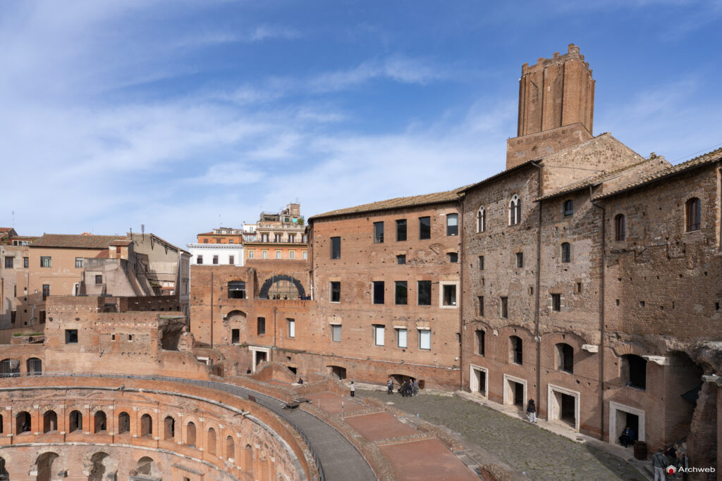 Mercati di Traiano a Roma. Fotografie © Archweb.com