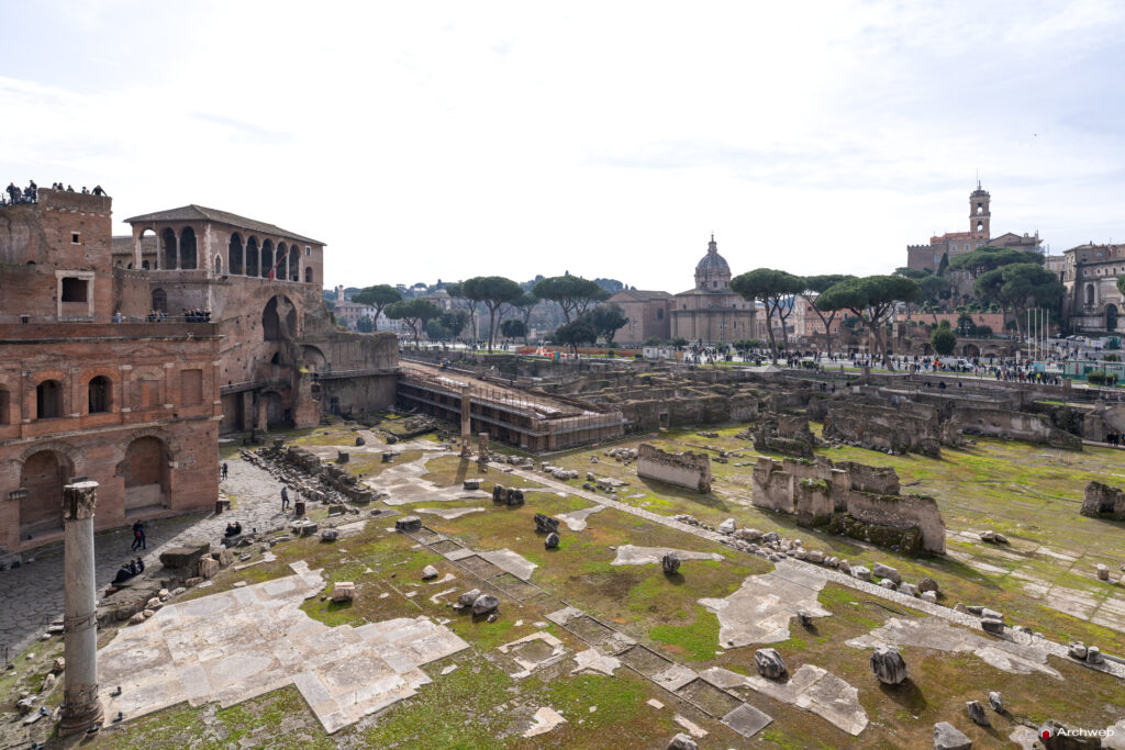 Mercati di Traiano a Roma. Fotografie © Archweb.com