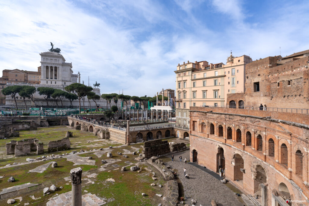 Mercati di Traiano a Roma. Fotografie © Archweb.com