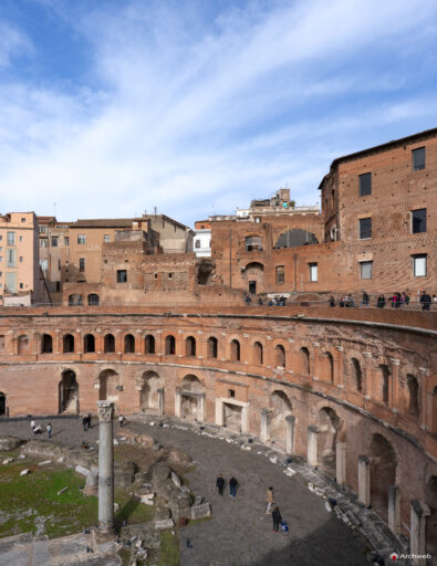 Mercati di Traiano a Roma. Fotografie © Archweb.com