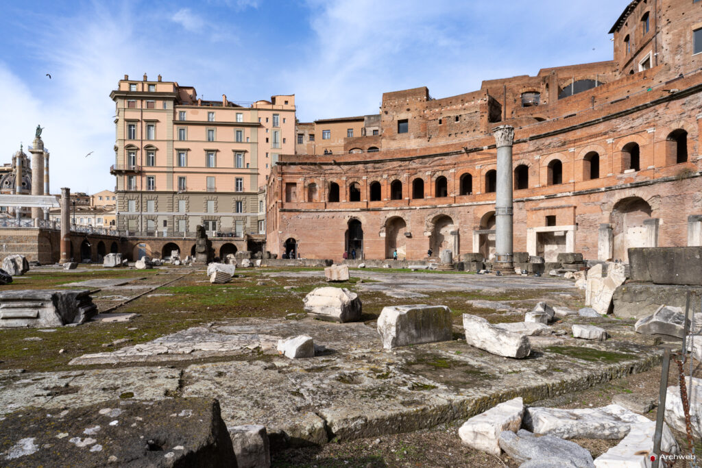 Mercati di Traiano a Roma. Fotografie © Archweb.com