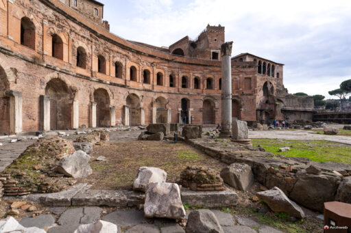 Mercati di Traiano a Roma. Fotografie © Archweb.com