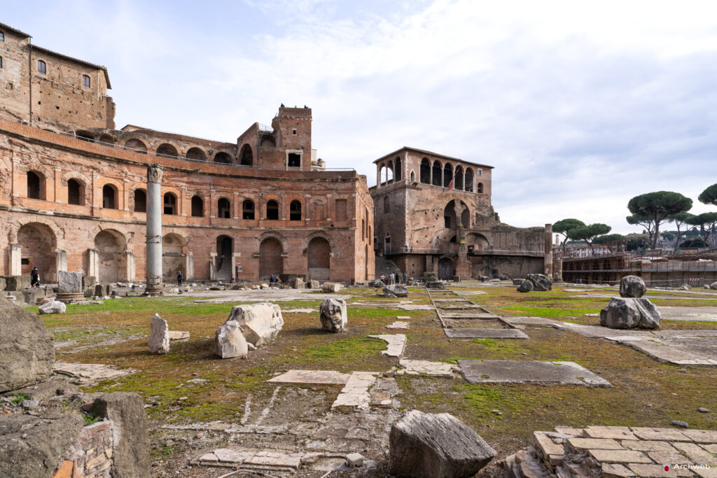 Mercati di Traiano a Roma. Fotografie © Archweb.com