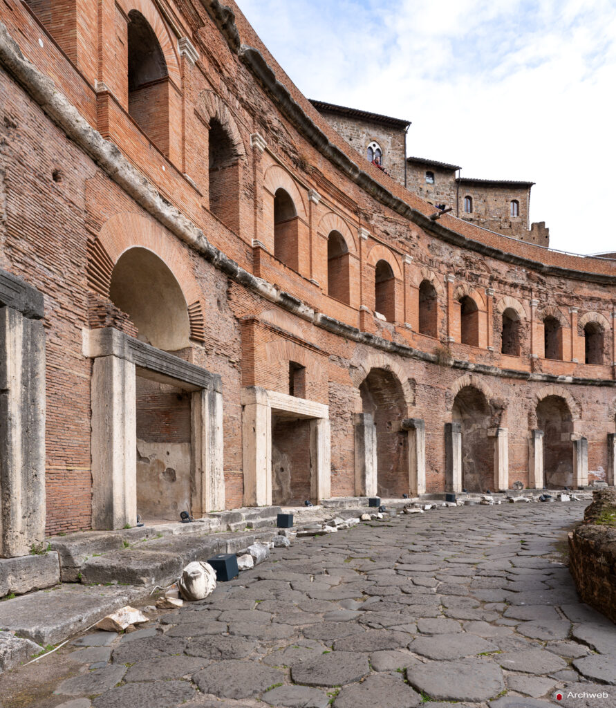 Mercati di Traiano a Roma. Fotografie © Archweb.com