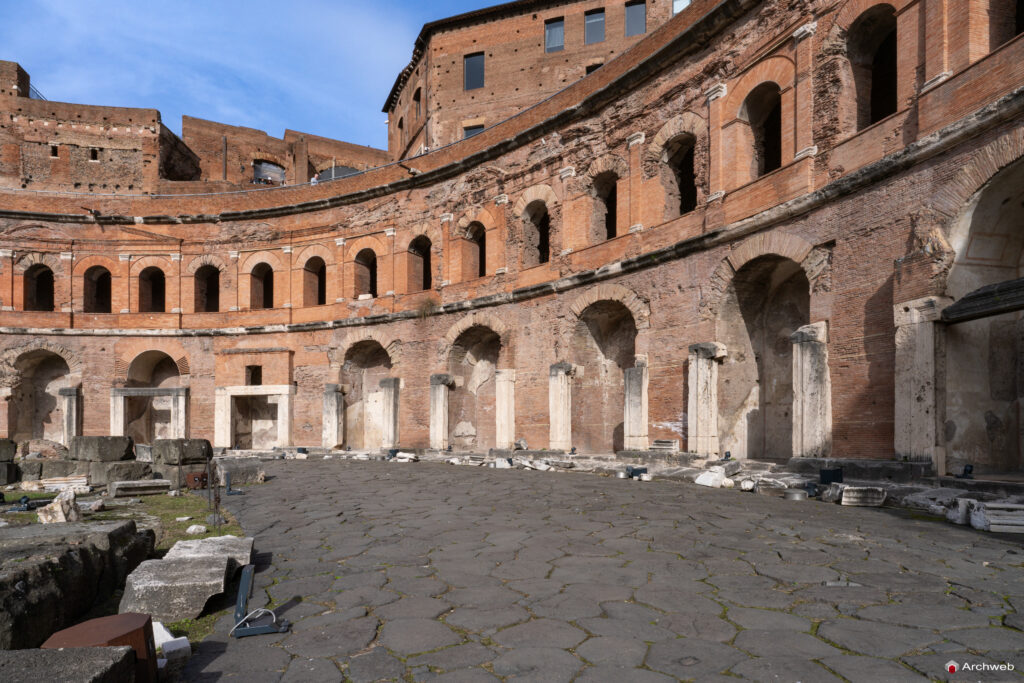 Mercati di Traiano a Roma. Fotografie © Archweb.com
