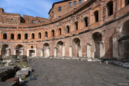 Mercati di Traiano a Roma. Fotografie © Archweb.com