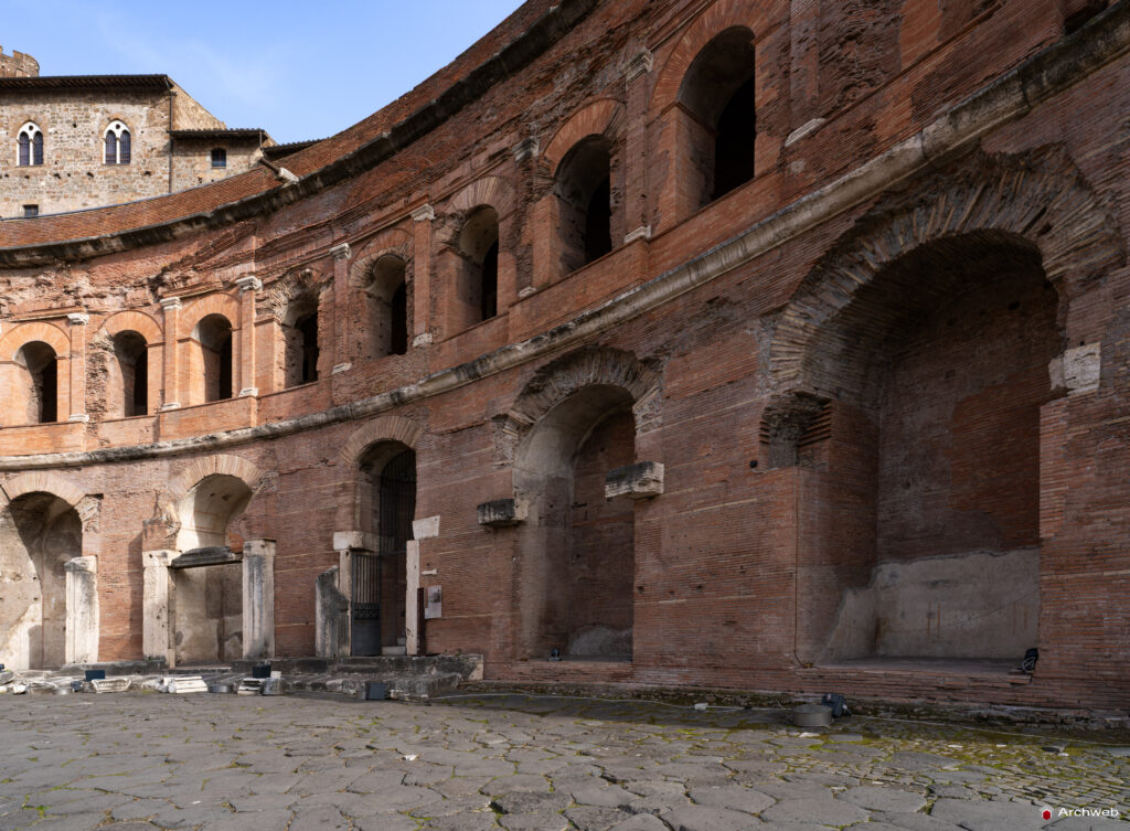 Mercati di Traiano a Roma. Fotografie © Archweb.com