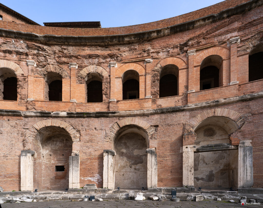 Mercati di Traiano a Roma. Fotografie © Archweb.com