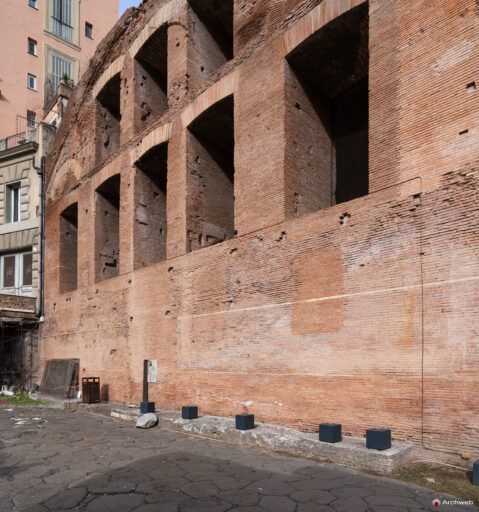 Mercati di Traiano a Roma. Fotografie © Archweb.com