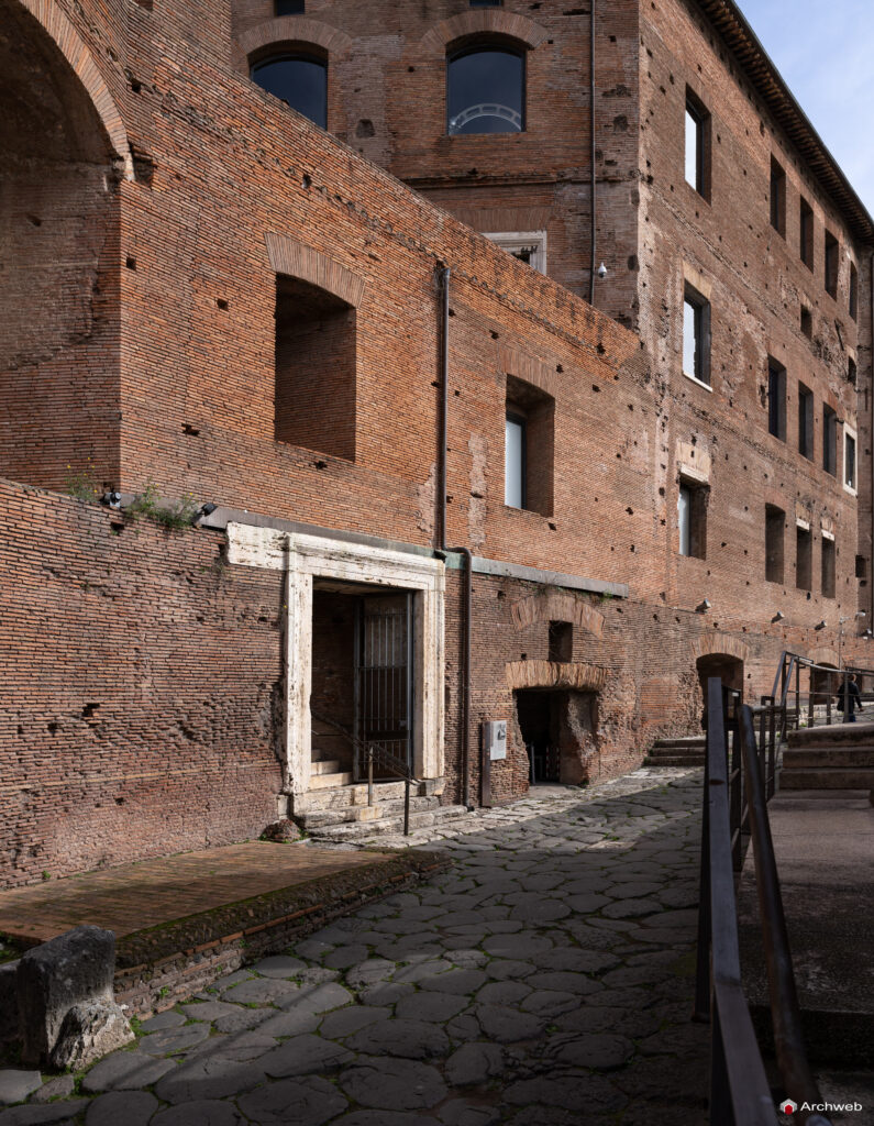 Mercati di Traiano a Roma. Fotografie © Archweb.com