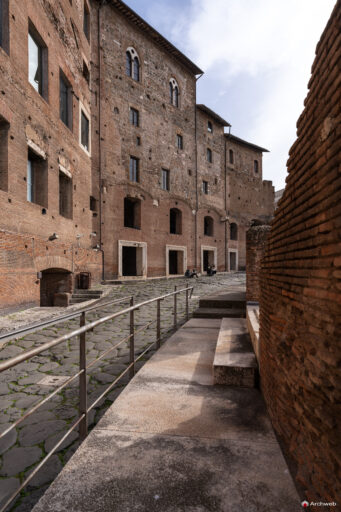 Mercati di Traiano a Roma. Fotografie © Archweb.com