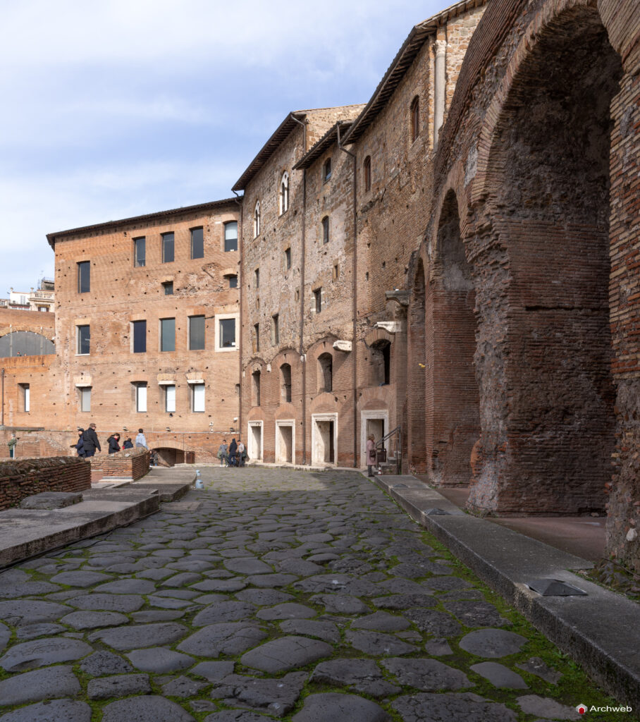Mercati di Traiano a Roma. Fotografie © Archweb.com